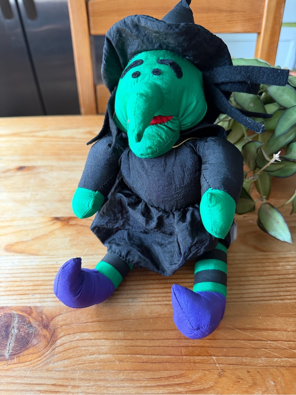 Vintage Witch Plush Toy
